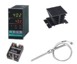 STEROWNIK DO WĘDZARNI CH402 SSR / 5,5kW ( ZESTAW DIY)