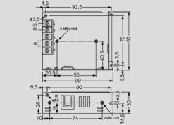 Zasilacz modułowy LED LRS-50-12 (12V 50W 4,2A) - obrazek 5