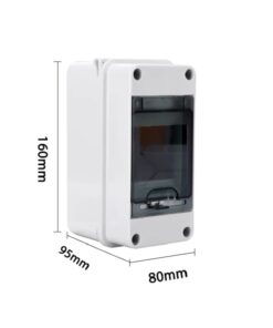 Alternative view of Rozdzielnica natynkowa 1x3 1000V DC/AC ( IP65 )