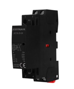Stycznik Modułowy 1-FAZOWY 25A 2P 2NO cewka 230VAC ( black edition ) - obrazek 5