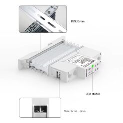 Przekaźnik SSR 40A DC-AC 3-32VDC / 24-280VAC ( TRA23D40L ) - obrazek 3