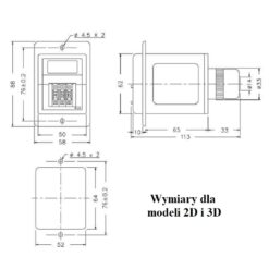 Alternative view of Przekaźnik czasowy zwłoczny Timer ASY-3D (0-999sek.) 24V AC/DC