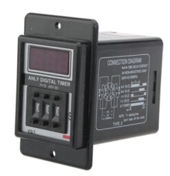 Przekaźnik czasowy zwłoczny Timer ASY-3D (0-999sek.) 24V AC/DC