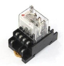Przekaźnik LY4N 4P 230V AC/10A+Podst Cewka 12V DC