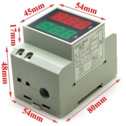 Alternative view of Miernik Woltomierz / Amperomierz (D52-2042) 80-300V AC