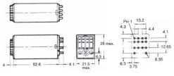 Alternative view of Przekaźnik czasowy H3Y-4 (24V AC) 10min.