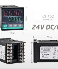 REGULATOR TEMPERATURY PID CH102 ( 24V AC/DC )