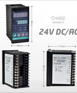 REGULATOR TEMPERATURY PID CH402 ( 24V DC/AC )