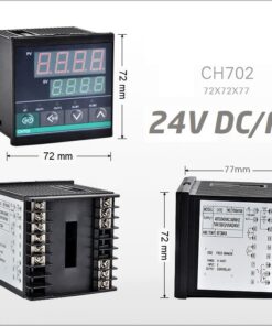 Regulator temperatury PID CH702 ( 24V DC/AC )