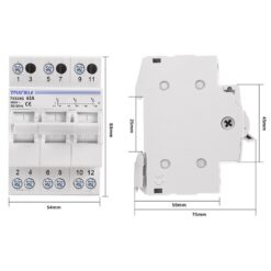 Modułowy przełącznik zasilania (MTS) I-0-II 3P 63A - obrazek 2