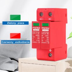 Ogranicznik Ochronnik Przepięć DC T1 (C) 2P 600V - obrazek 6