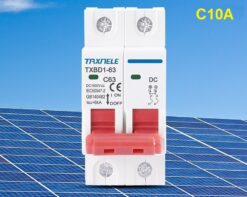 Wyłącznik nadprądowy Bezpiecznik MCB DC 1000V 6kA 2P C10A