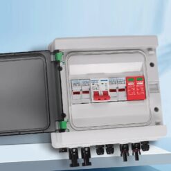 Rozdzielnica PV 2 Stringi Fotowoltaika 600V DC / 15A / 40kA / IP65 ( 2 IN / 1 OUT ) - obrazek 2