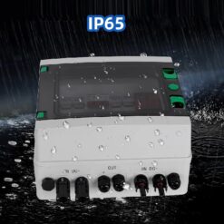 Rozdzielnica PV 2 Stringi Fotowoltaika 600V DC / 15A / 40kA / IP65 ( 2 IN / 1 OUT ) - obrazek 5