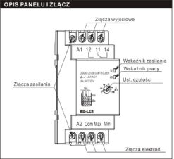 Regulator poziomu cieczy RD-LC1 - obrazek 5