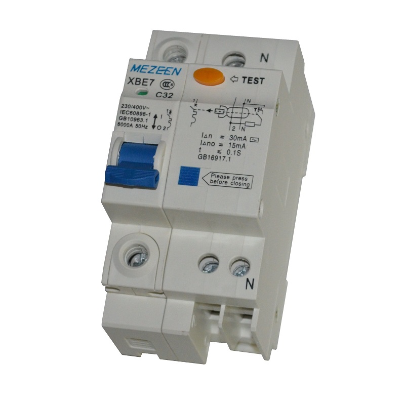 WYŁĄCZNIK RÓŻNICOWO PRĄDOWY RÓŻNICÓWKA 32A 2P RCBO C