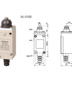 Wyłącznik krańcowy HL-5100 Krańcówka z trzpieniem
