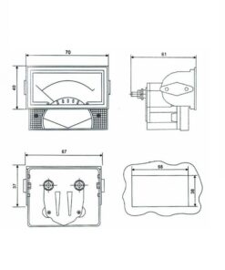Alternative view of Częstotliwościomierz Hz / 230VAC (85L17-Hz)