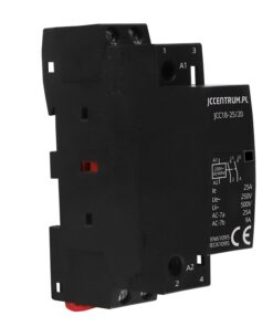 Stycznik Modułowy 1-FAZOWY 25A 2P 2NO cewka 230VAC ( black edition )