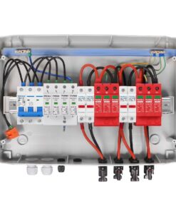 Alternative view of ROZDZIELNICA PV 1000V DC/AC 2 STRINGI 3-FAZOWA (IP65)