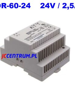 Zasilacz na szynę DR-60-24 ( 60W, 24V, 2,5A )