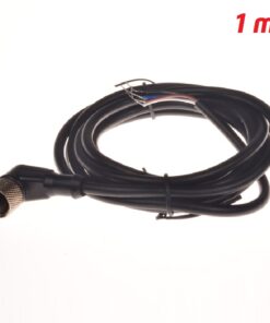 Przewód Czujnik Zbliżeniowy M12 4-PIN 1m ( wtyk kątowy )
