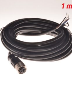 Przewód Czujnik Zbliżeniowy M12 4-PIN 1m ( wtyk prosty )