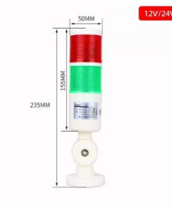 Wieża Kolumna sygnalizacyjna ( 2-moduły ) LED 12-24V DC/AC