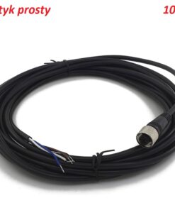 Przewód Czujnik Zbliżeniowy M12 4-PIN 10m ( wtyk prosty )