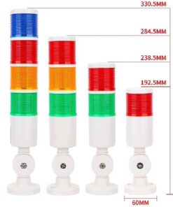 Wieża Kolumna sygnalizacyjna ( 3-moduły ) LED 230V AC + buzzer - obrazek 6