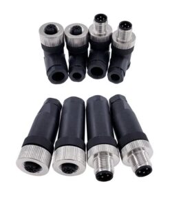 Złącze kątowe Czujnik indukcyjny / pojemnościowy M12 / 4-PIN ( męskie ) - obrazek 3