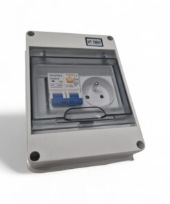 Rozdzielnica / Skrzynka elektryczna IP65 ( RCBO 16A + 1 Gniazdo )