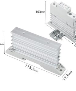 Przekaźnik SSR 25A DC-AC 3-32VDC / 24-280VAC ( TRA23D25L ) - obrazek 4