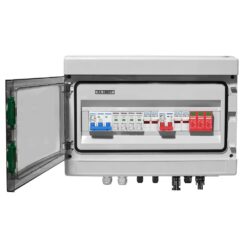Alternative view of ROZDZIELNICA PV 1000V DC/AC 2 STRINGI 3 FAZOWA FOTOWOLTAIKA IP65