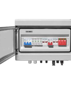 Alternative view of ROZDZIELNICA PV 1000V DC/AC 2 STRINGI 3 FAZOWA FOTOWOLTAIKA IP65