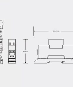Przekaźnik SSR 10A DC-AC 3-32VDC / 24-280VAC ( TRA23D10L ) - obrazek 3